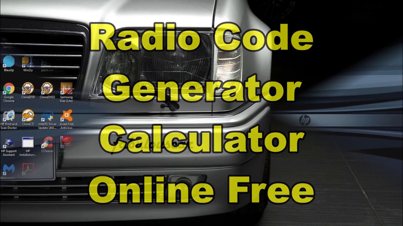 Car Radio Codes Free Online